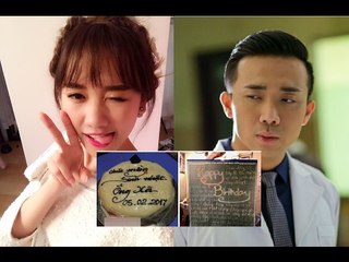Tặng quà sinh nhật cho Trấn Thành nhưng ai cũng choáng khi nhìn lời chúc của Hari Won
