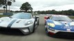 VÍDEO: El Ford GT de carreras se ve las caras con el de calle