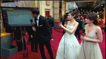 Felicity Jones EPIC Star Wars Oscars Red Carpet Interview