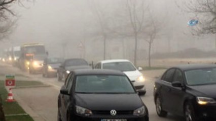 Bursa'da Sis Hayatı Olumsuz Etkiliyor