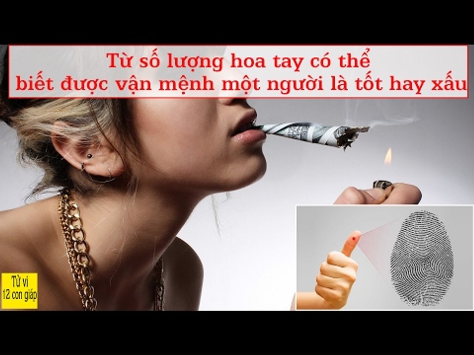 Từ số lượng hoa tay có thể biết được vận mệnh một người là tốt hay xấu - Chính xác 100%