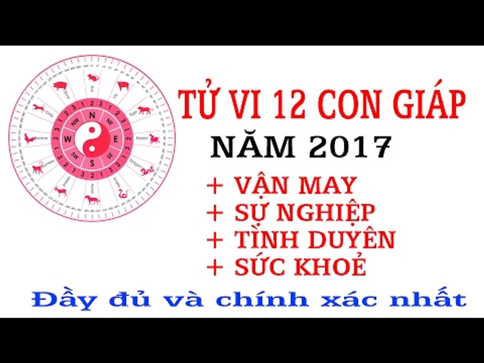 Tổng hợp về vận mệnh, sự nghiệp, tình duyên và sức khoẻ của 12 con giáp trong năm Đinh Dậu 2017