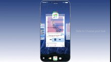 iPhone 8 concept with Face ID, Touch Bar, Wireless charging and iOS 11