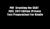 PDF  Cracking the SSAT   ISEE, 2017 Edition (Private Test Preparation) For Kindle