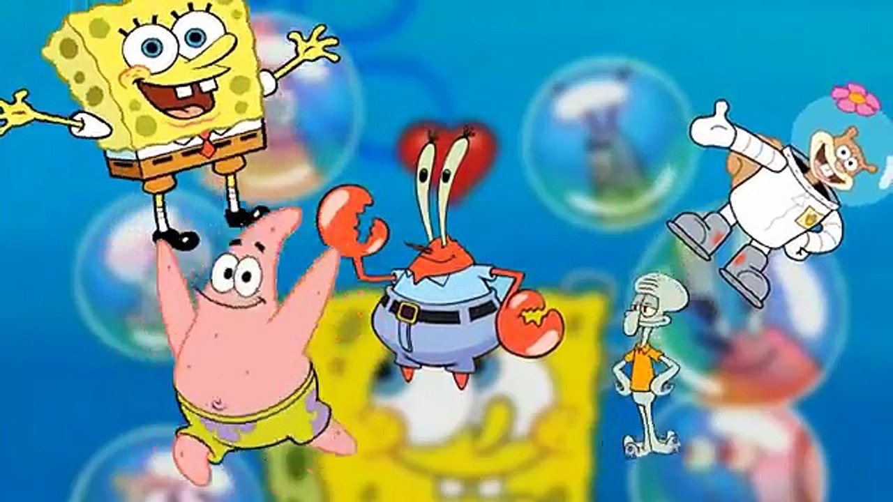 SpongeBob SquarePants Finger Family Song Nursery Rhymes | SpongeBob Songs Cartoon Baby Lea