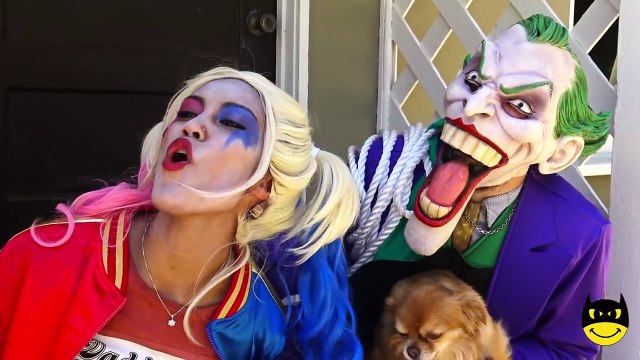 Замороженные Эльза преследует убийца клоун! ж/ Человек-Паук Джокер детские Человек-паук Анна Доктор Су