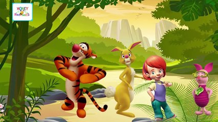 My Friends Tigger & Pooh Finger Family Songs For Children HD | Cartoon Animation Kids Nursery Rhymes