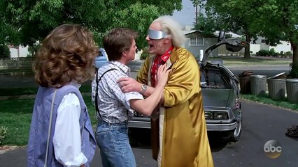 Seth Rogen et Michael J. Fox célèbrent Retour vers le futur aux Oscars 2017