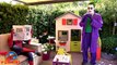 BAD Baby JOKER and Joker DAD pranks Spiderman | Joker Dad turns into Bad Joker Boy Superhero movies