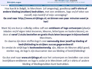 Zelf kleding bedrukken Merchtem