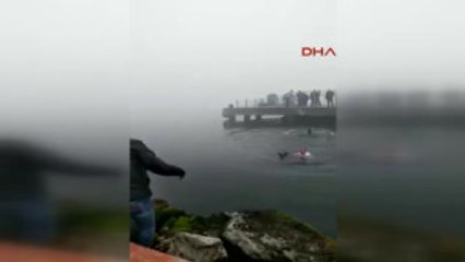 Kocaeli Kadın Dalgıç Fenalaşınca Başkan Denize Atladı