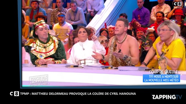 Matthieu Delormeau dérape sur la Miss Météo de TF1, Cyril Hanouna en colère dans TPMP (Vidéo)