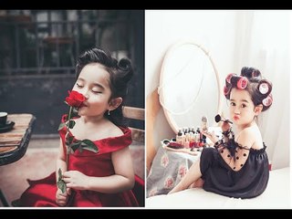 Bé gái Nghệ An đẹp ngọt ngào và sang chảnh như Audrey Hepburn "phiên bản nhí"