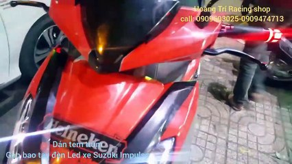 Bao tay đèn Led Suzuki Impulse