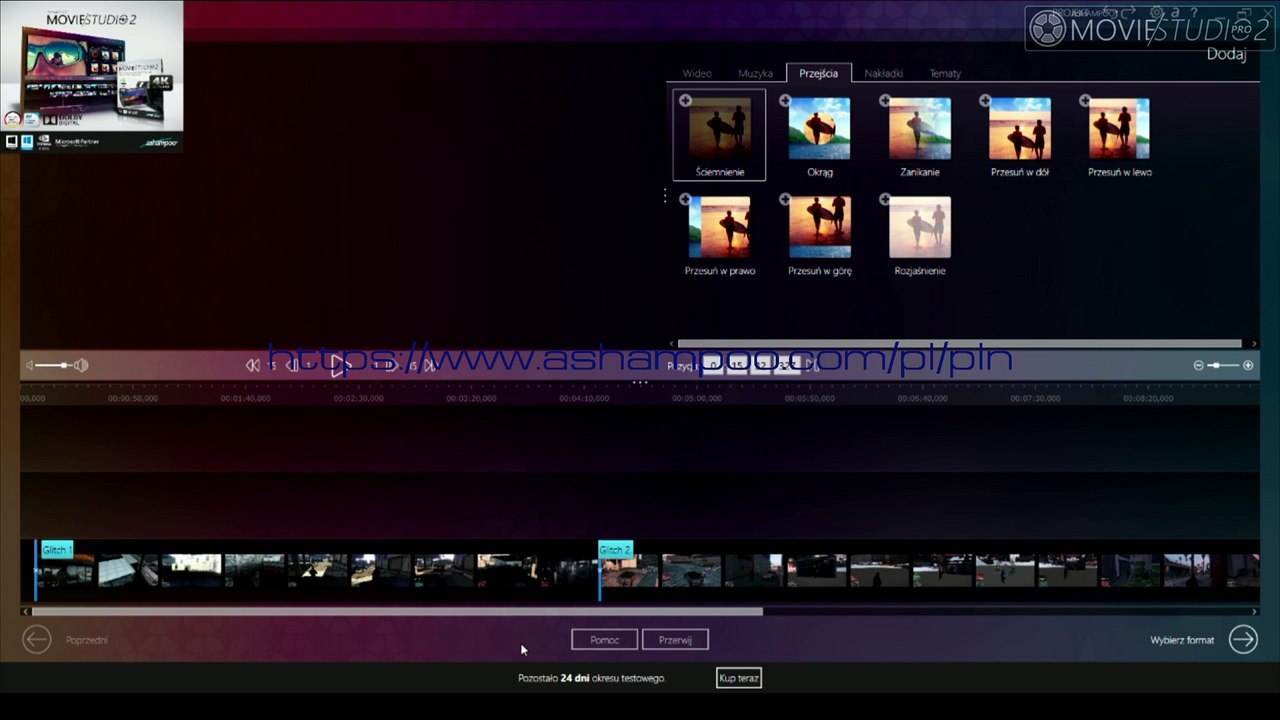 Przedstwienie Program  Ashampoo Movie Studio Pro 2