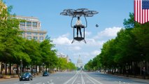 Get around the neighborhood in your personal flying vehicle