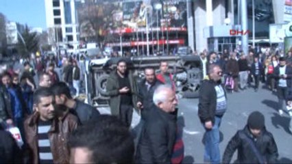 Başkentte Trafik Kazası 3 Yaralı