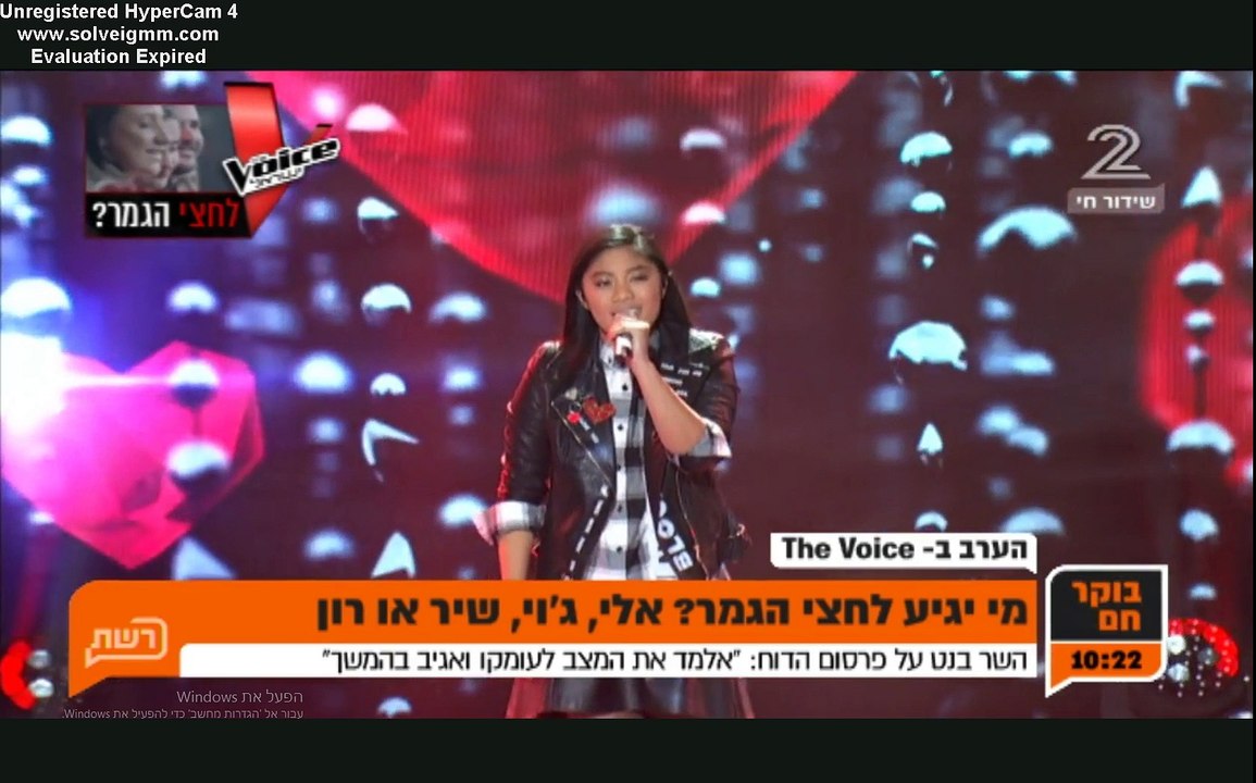 מתוך התוכנית בוקר חם מי יעלה לשלב חצי הגמר של דויס ישראל עונה 4