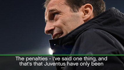 Allegri bemoans focus on penalties