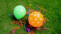 5 Bubbles Balloons Compilation - Learn Colors for Babies I Balloons Popping Show