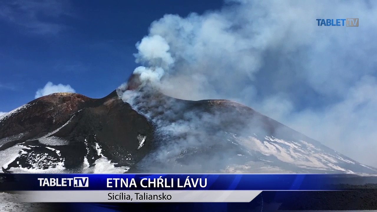Etna sa prebúdza k životu, nebezpečenstvo zatiaľ nehrozí