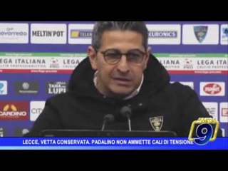 US Lecce | Vetta conservata, Padalino non ammette cali di tensione