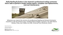 Reilly Roofing and Gutters San Antonio | Free Roof Inspection