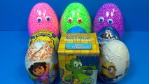 INTERESTING surprise eggs! Disney MINNIE Chupa Chups Peppa Pig Disney PLANES Kinder MINIONS eggs-F