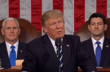 Changement de ton pour Donald Trump lors de son discours sur l'état de l'Union
