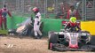 Alonso And Gutierrez Crash - Australian Grand Prix 2016