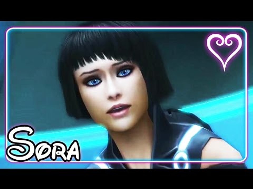 Kingdom Hearts 3D All Cutscenes | Game Movie | Tron ~ The Grid | Sora