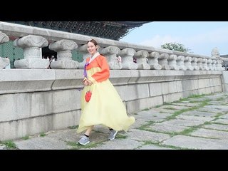 Mặc hanbok, đi giày thể thao, Minh Hằng vẫn bị nhầm ngôi sao K-Pop.