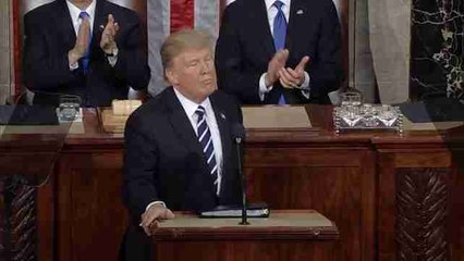 El veto migratorio y la crisis de refugiados centran parte del discurso de Trump