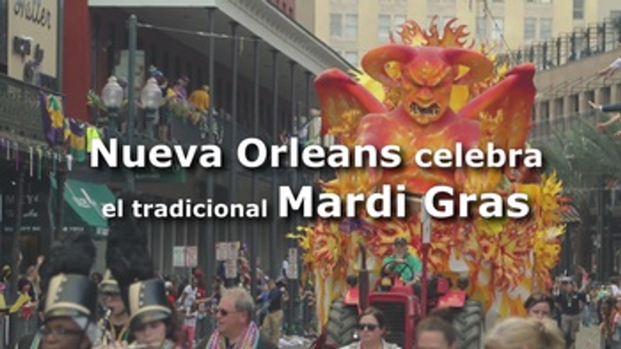 Nueva Orleans celebra el Mardi Gras