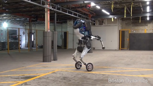 Handle, el sorprendente robot de Boston Dynamics