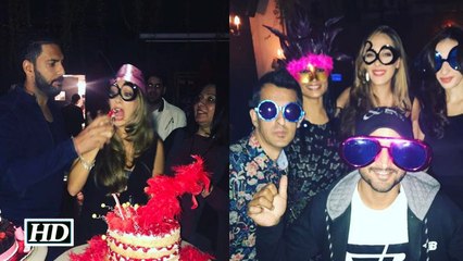 Yuvraj Singh throws a crazy birthday party for hazel, watch here