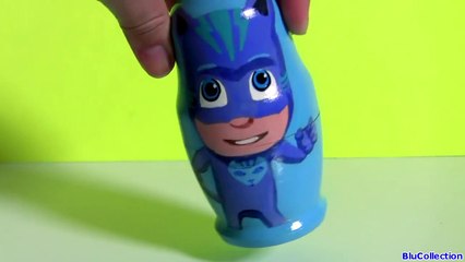 PJ Masks Nesting Toys Surprise Catboy Owlette Gekko Disney PJ Masks Stacking Cups-nb70TI