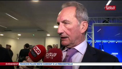 "L'enquête judiciaire sur François Fillon est exclusivement à charge" selon Gérard Longuet