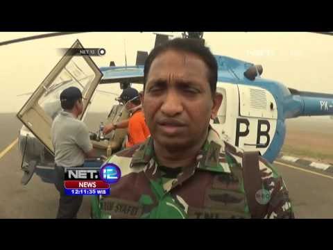 BNPB Pantau Kebakaran Lahan dan Hutan di Pulau Sumatera Melalui Jalur Udara - NET12