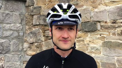 Sebastien Delfosse (WB Veranclassic Aqua Protect) avant le départ du Samyn