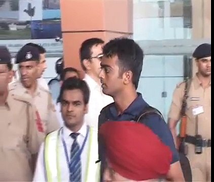 India and Australia cricket team arrival at chandigarh for another cricket match