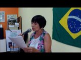 (2) Evangelista Souza apresenta um poema declamando no Café com Poesia - 88º Edição - 26-11-2016