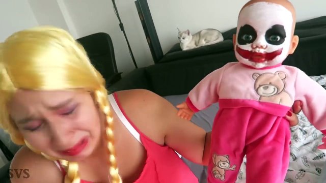 Двойная беременность замороженные Эльза против врача! ж/ Человек-Паук против Джокера Малефисента Халк детские Superh