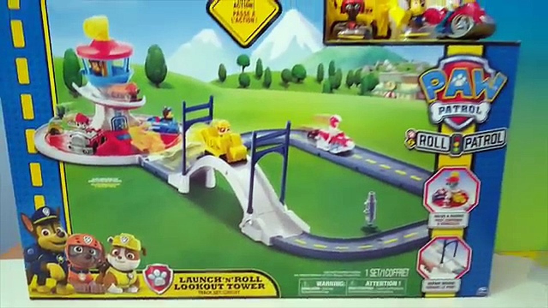 paw patrol launch and roll