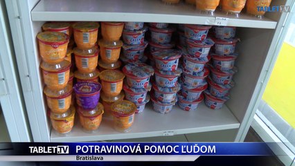 POTRAVINOVÁ POMOC ĽUĎOM
