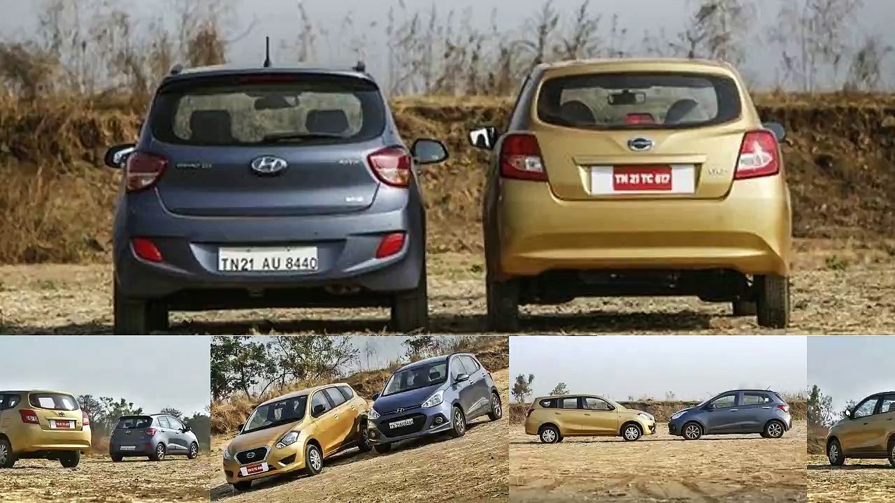 WATCH Datsun Go Plus vs Hyundai Grand i10 Petrol Comparison Review