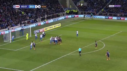Le but très chanceux de Mohamed Diamé