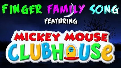 Funny Halloween cartoons Mickey Mouse Clubhouse adventures Finger Family | skeleton Hulk c