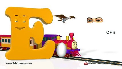 Phonics Song 4 - 3D Animation Nursery rhymes Phonics songs ABC songs for children