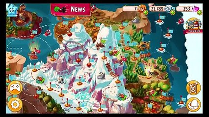 Best Birds Comb Vs Robot Pigies Raiding Party - Angry Birds Epic